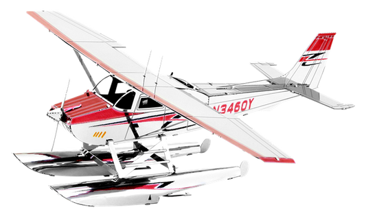 Metal Earth Cessna 182 Floatplane