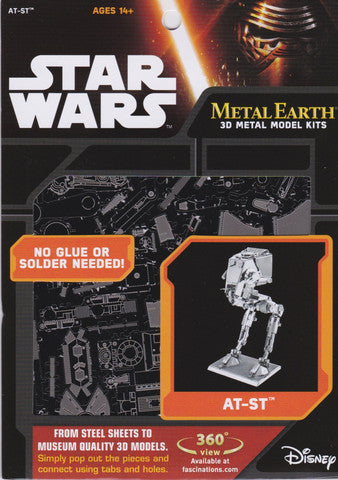 Metal Earth Star Wars AT-ST