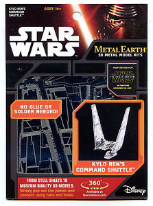 Metal Earth Kylo Ren's Command Shuttle