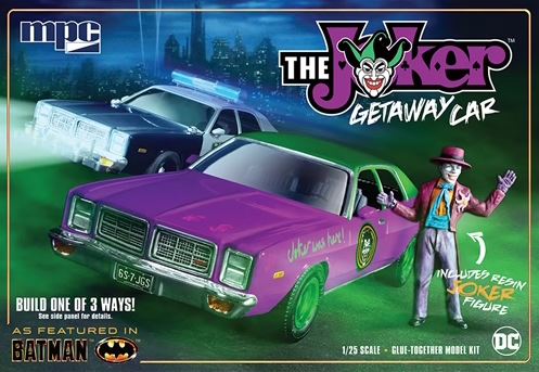 Joker Getaway-Dodge Monaco w/Fig. 1/25