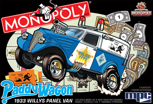 Wilys Paddy Wagon Monopoly 1933 1/25