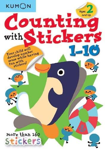 Counting with Stickers 1-10 Age 2 & Up