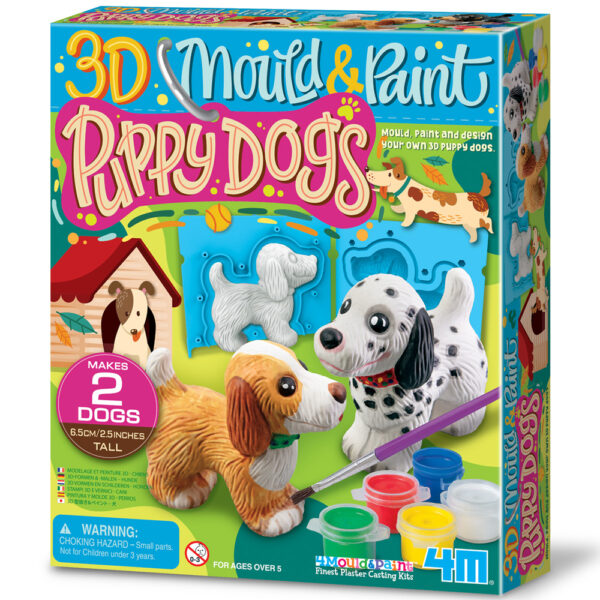 3D Mould & Paint Puppies