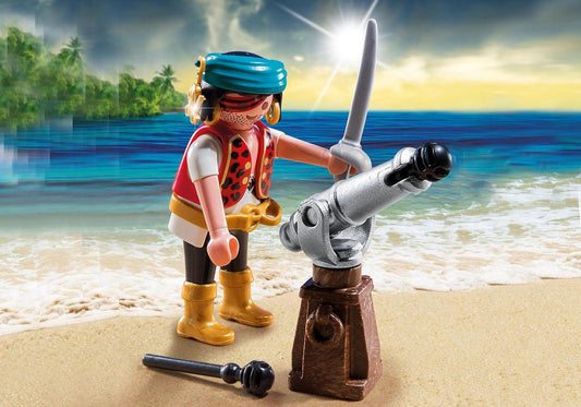 Pirate with Cannon