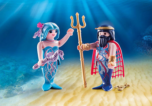 Sea King and Mermaid