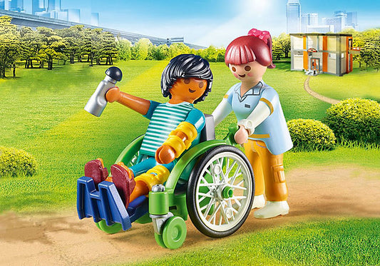 Patient in Wheelchair