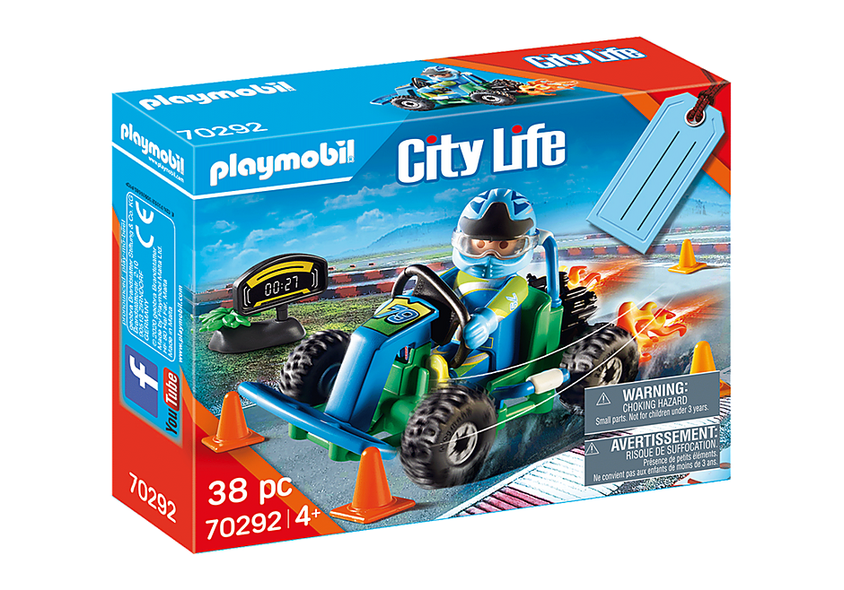 City Life Go-Kart Racer Gift Set