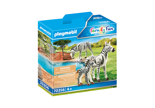 Family Fun Zebras with Foal