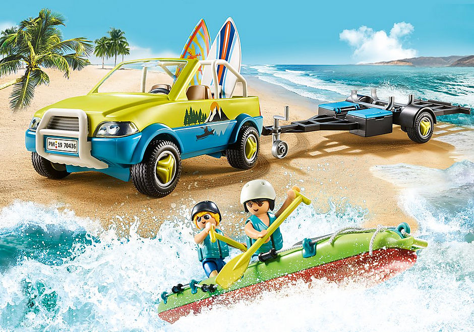 Beach Toy Rv Beach Car with Canoe – Hobby and Toy Central