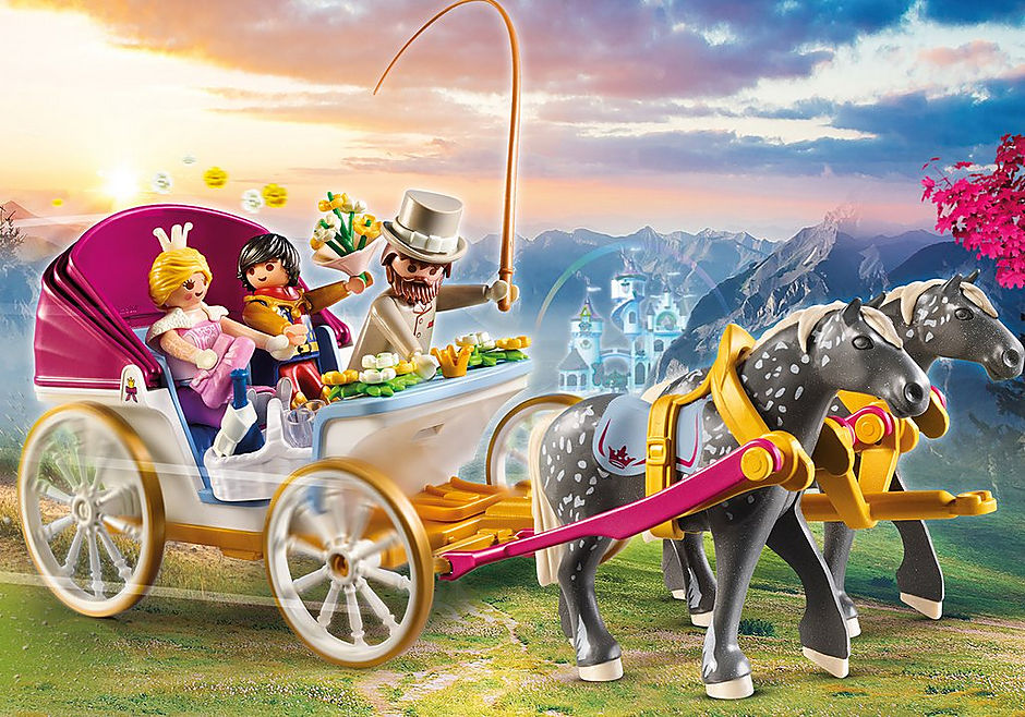 Princess Horse-Drawn Carriage