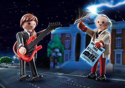 Back to the Future Marty Mcfly & Dr. Emm