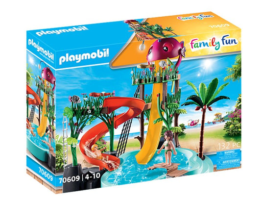 Water Park with Slides