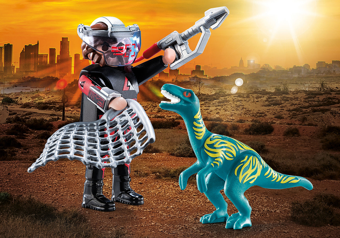 Duo Pack Velociraptoor with Dino