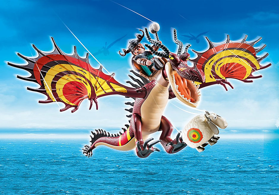 Dragons: Snotlout and Hookfan