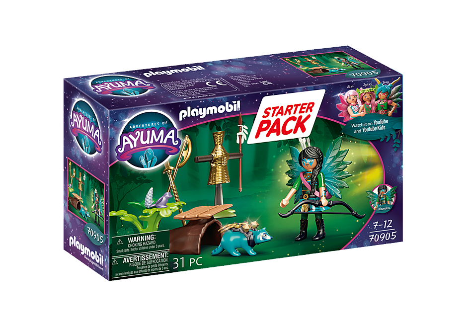 Ayuma Starter Pack Knight Fairy w/Raccoo