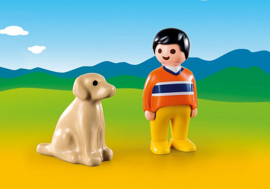 Man with Dog
