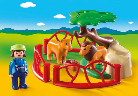 123 Lion Enclosure