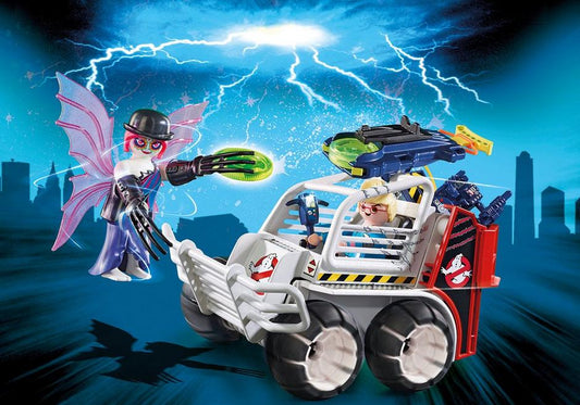 Ghostbusters Spengler with Cage Car