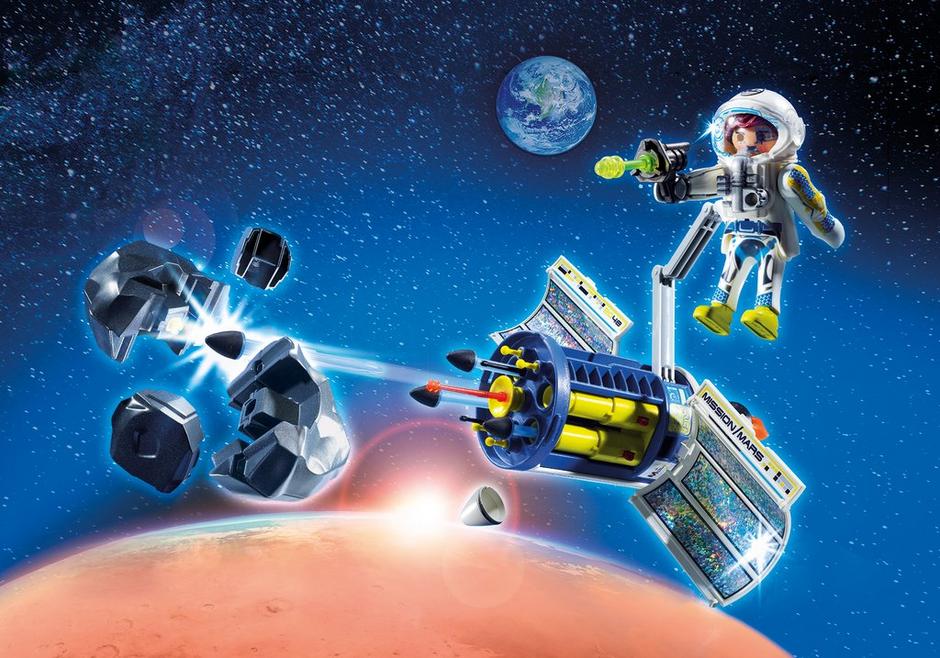 Space Satellite Meteoroid Laser