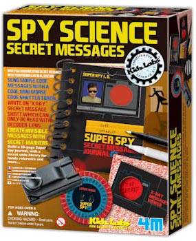 SPY SCIENCE SECRET MESSAGES