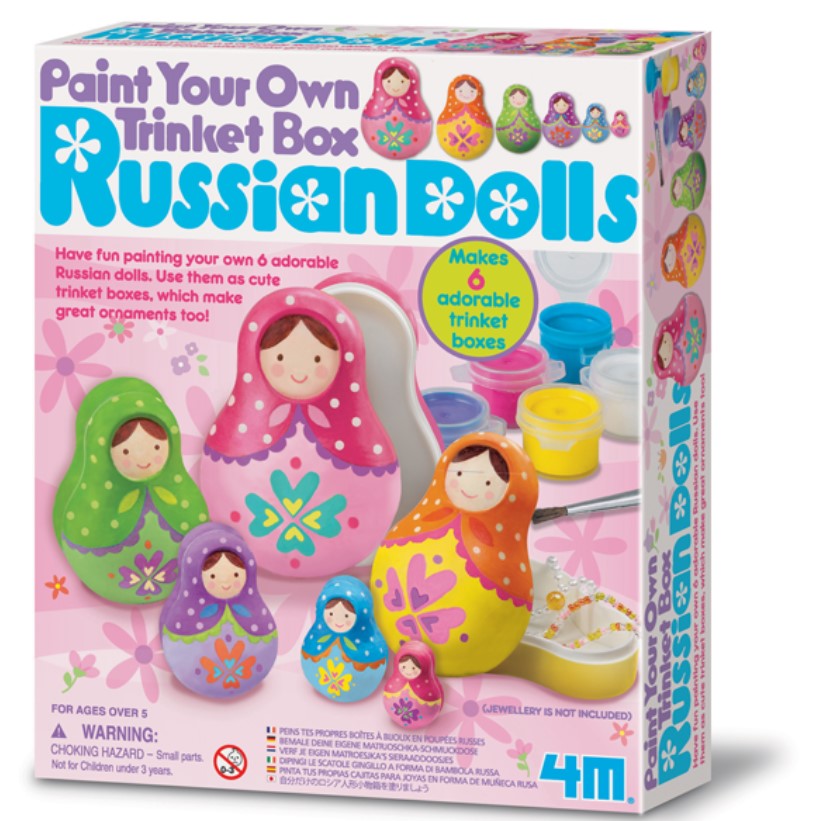 Russian Dolls Trinket Box