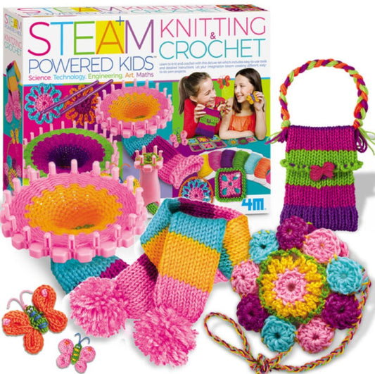 Steam Deluxe Knitting & Crochet Kit