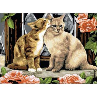 KISSING KITTENS