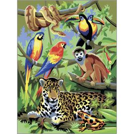 JUNGLE SCENE