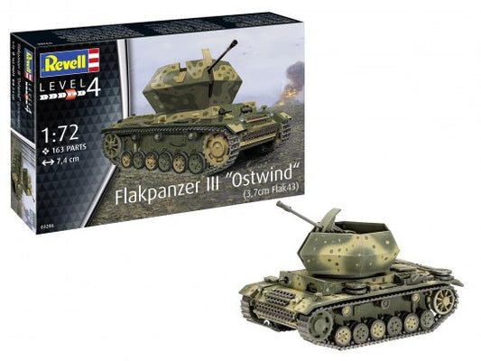 Flakpanzer III "Ostwind" 1/72 Level 4