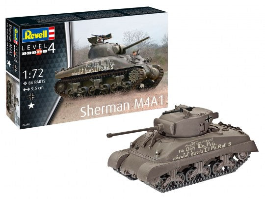 Sherman M4A1 1/72