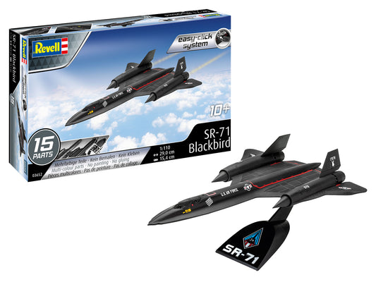 SR-71 Blackbird 1/110 Easy Click