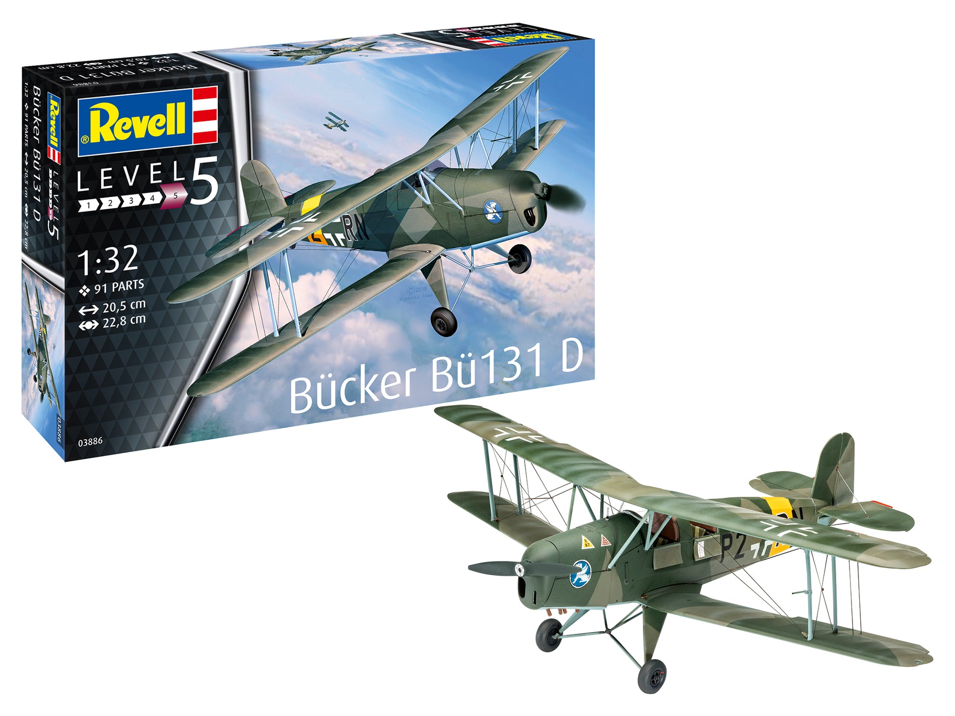 Bucker Bu131 D 1/32 Level 5