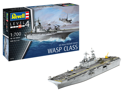 Wasp Class US Navy Carrier 1/700