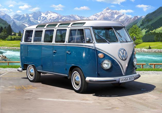 VW T1 Samba Bus 1/16