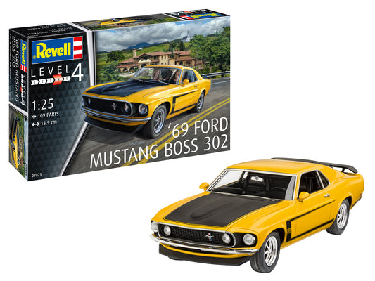 Ford Mustang Boss 302 69 1/25 Level 4