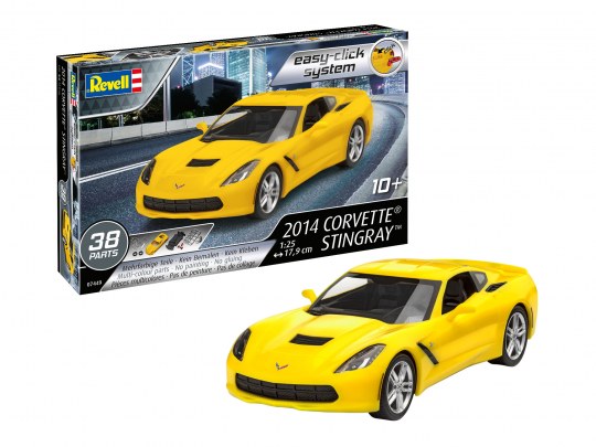 Corvette Stingray 2014 Easy-Click 1/25