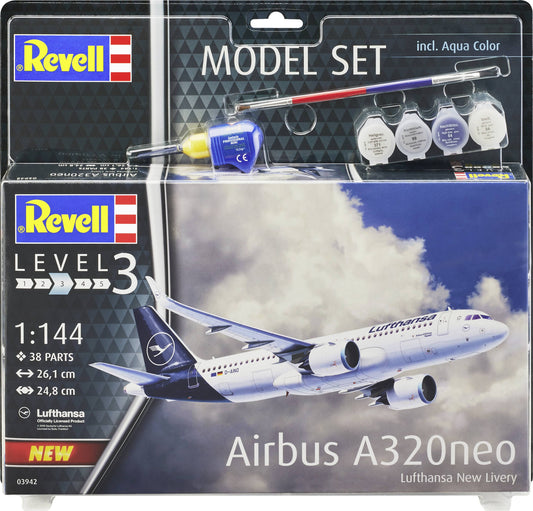 Airbus 320neo Lufthansa New Livery 1/144