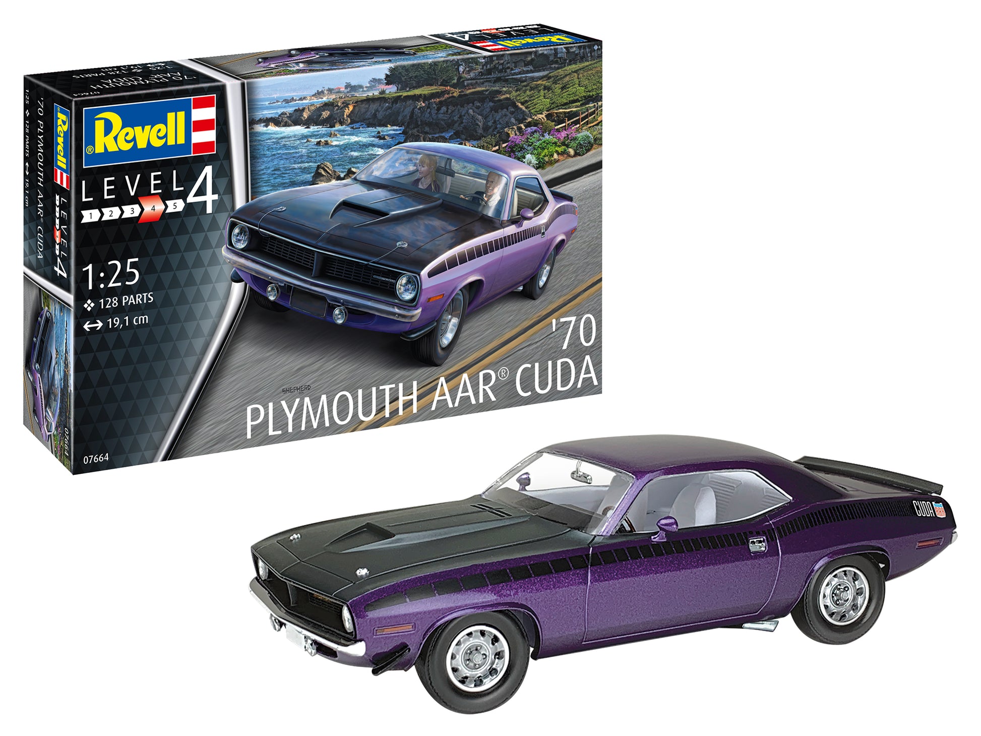 Plymouth AAR Cuda 70 1/25 Starter Kit L4