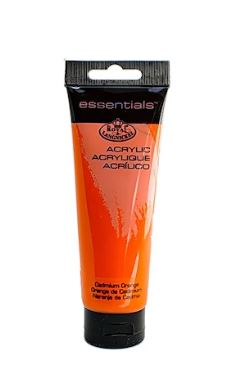 Acrylic Cadium Orange 120ml.