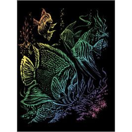 RAINBOW FOIL TROPICAL PICTURE