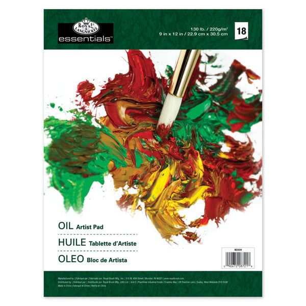 130 lb 9X12" Oil Artist Pad