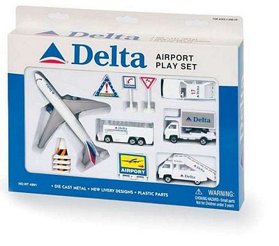 DELTA AIRLINES PLAYSET