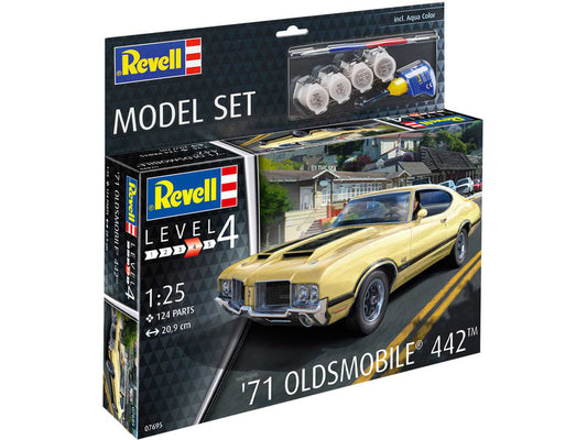 Oldsmobile 442 1971 1/24 Starter Kit