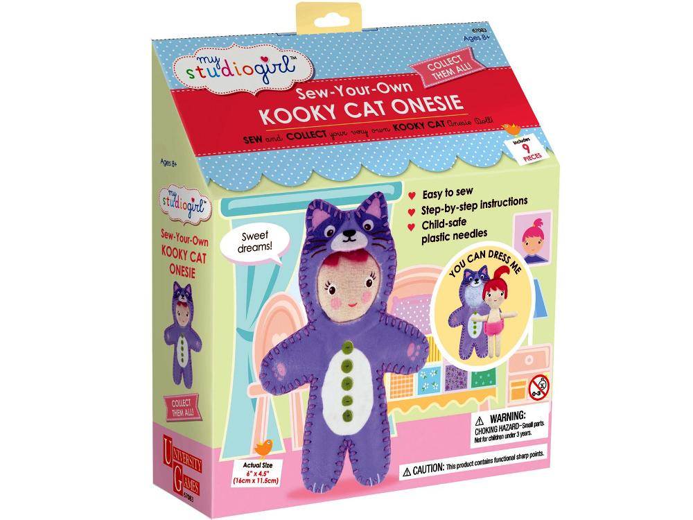 Sew-Your-Own Kooky Cat