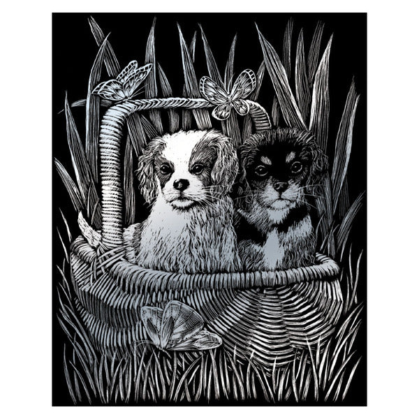 Silver Foil Spaniels