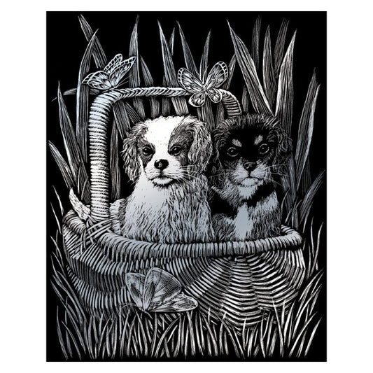 Silver Foil Spaniels