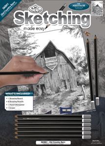 SKETCHING MADE EASY OLD COUNTRY BARN