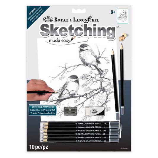 Sketching Made Easy Chickadees