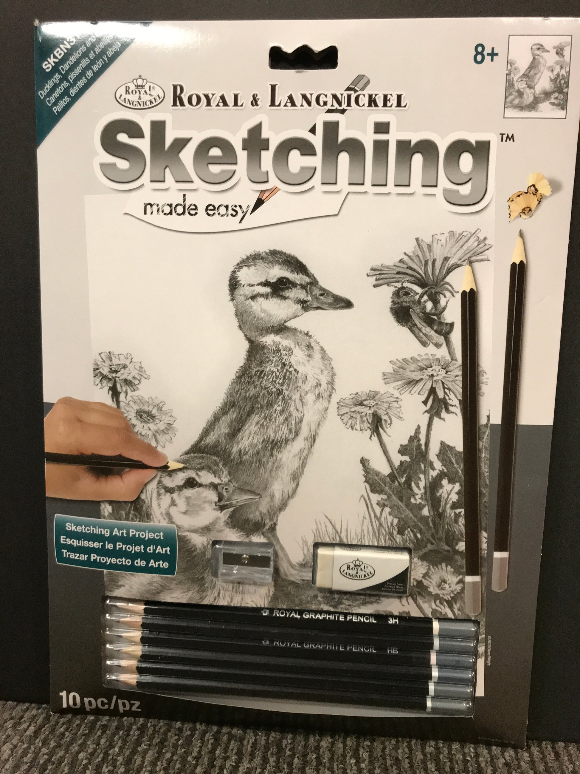 Sketching Made Easy Ducklings, Dandelion