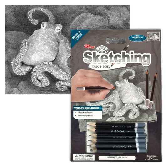 Mini Sketching Made Easy Octopus